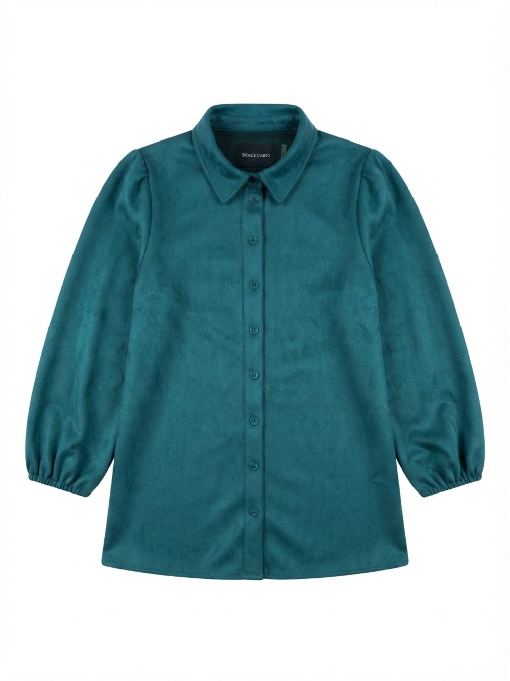 Dolce Cabo Teal Button-Down Shirt